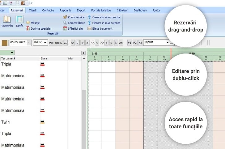 calendar operatiuni soft hotelier